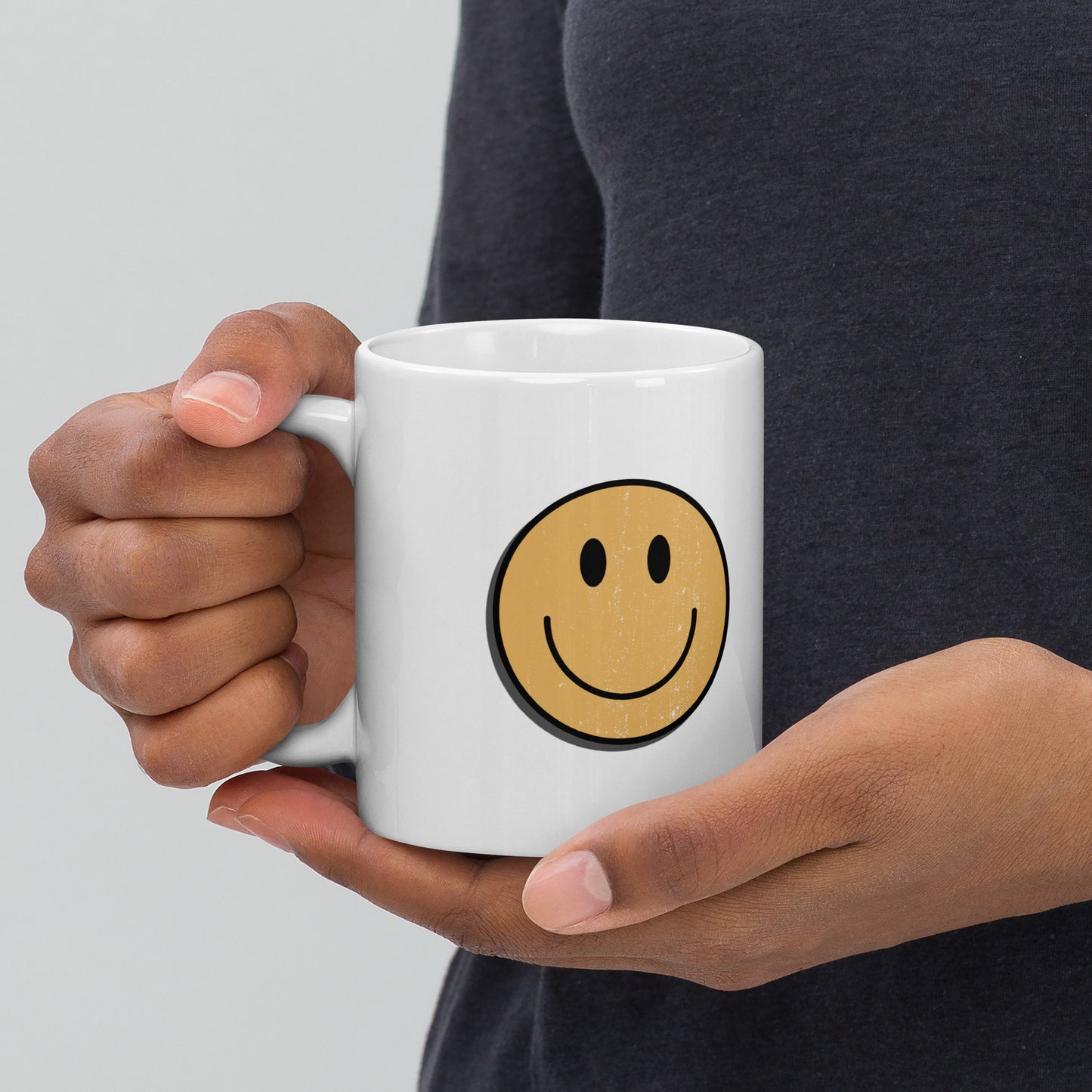 Vintage Smile Collection | White glossy mug